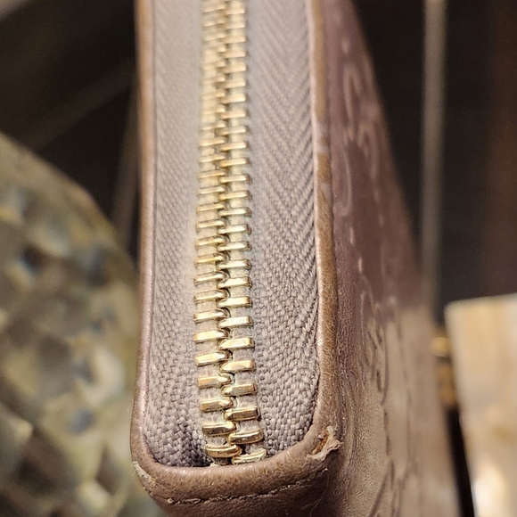 GUCCI GG Leather Zip Wallet in Lavender 2956710959 - Picture 8 of 15